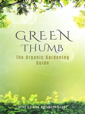 cover image of Green Thumb--The Organic Gardening Guide